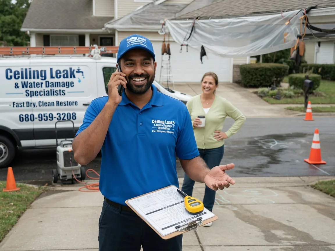 Ceiling Leak Cleanup Jacksonville, OR FAQs